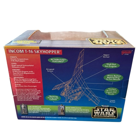 Star Wars Action Fleet Playset Incom T-16 Skyhopper - Picture 6 of 6